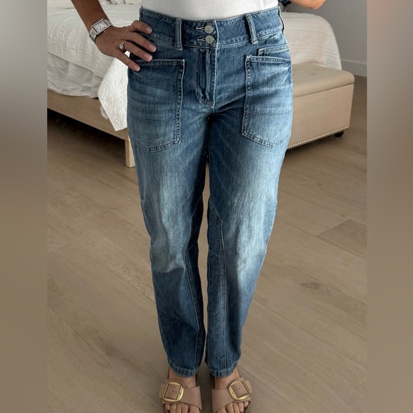 Pilcro The Wanderer Jeans from Anthropologie in Lonnie Wash - Picture 2 of 6